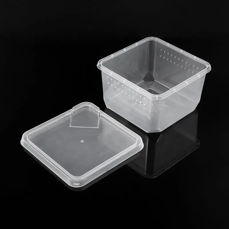 1 шт. Террариум для рептилий кормушка разведения черепаха паук ящерица жук дом