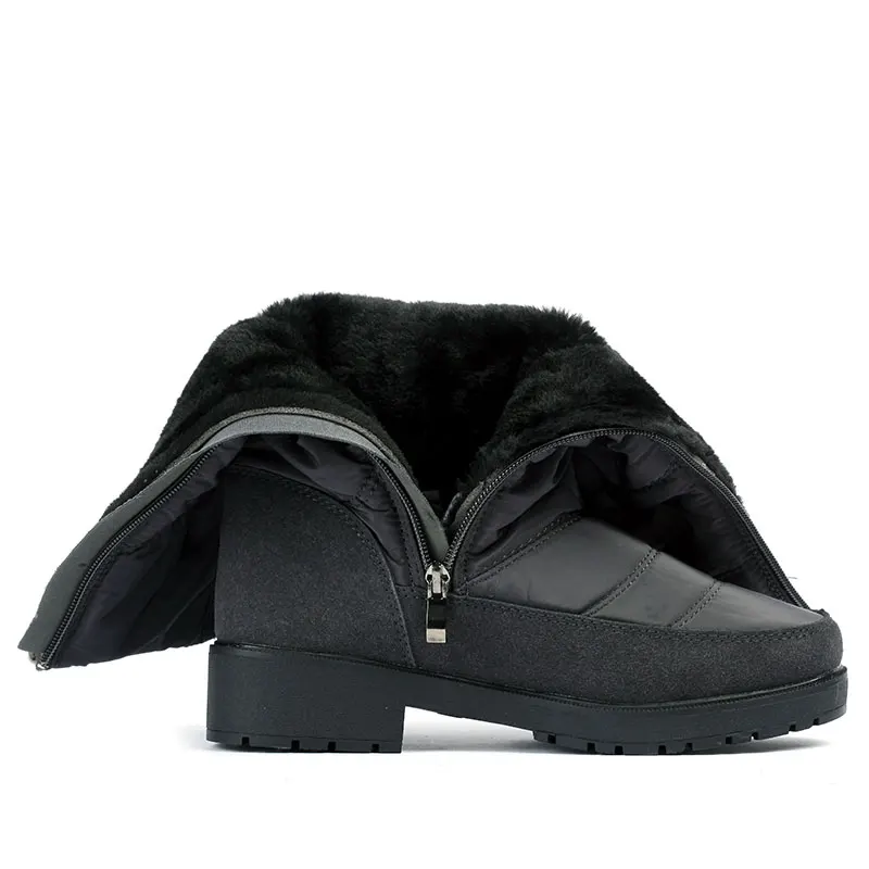 GOGC/теплая женская зимняя обувь Сапоги до колена Зимние сапоги на меху размера