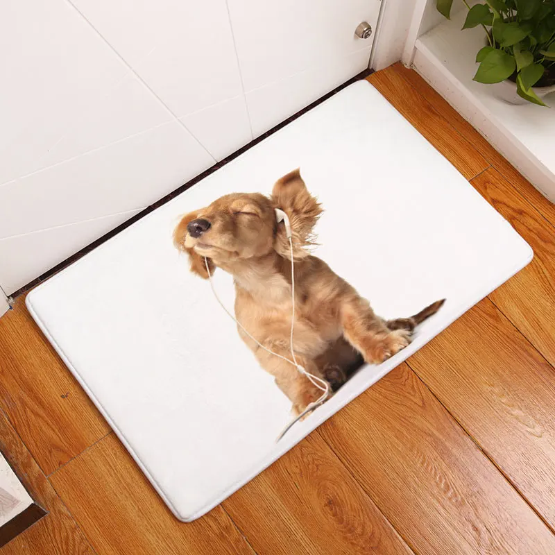 Monily оптовая продажа Противоскользящий коврик водонепроницаемый Хаски милые