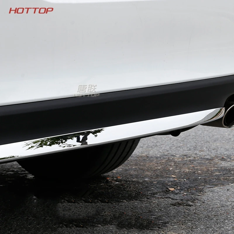 

ABS Chrome Rear Bumper Cover Lower Trim Stickers For Toyota Camry 2018 2019 8 8th XV70 Accessories