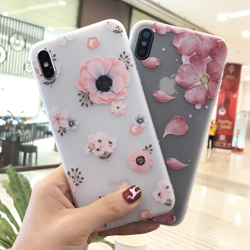 3D цветок силиконовый чехол для телефона для Xiao mi Red mi Note 5 A 4X mi 9 8 6x 5x Мягкий ТПУ все включено чехол для телефона