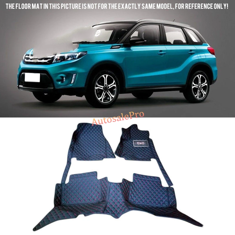 

Right & Left Hand Drive Interior front rear Floor Mat carpets Pad cover For Suzuki Vitara Escudo 2015 2016