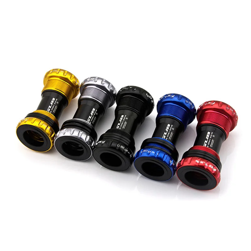 

Bicycle Bearing Aluminum Alloy Bike Bearing Threaded Ceramic Shaft Perlin Hollow Shaft Five Colors Bicycle Spare Part 118 grams