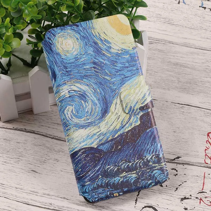 Чехол для samsung Galaxy S3 S4 S5 mini J1 mini J2 J3 J5 J7 Prime, чехол-книжка, кошелек, чехлы с рисунком, чехол для телефона - Цвет: starry sky