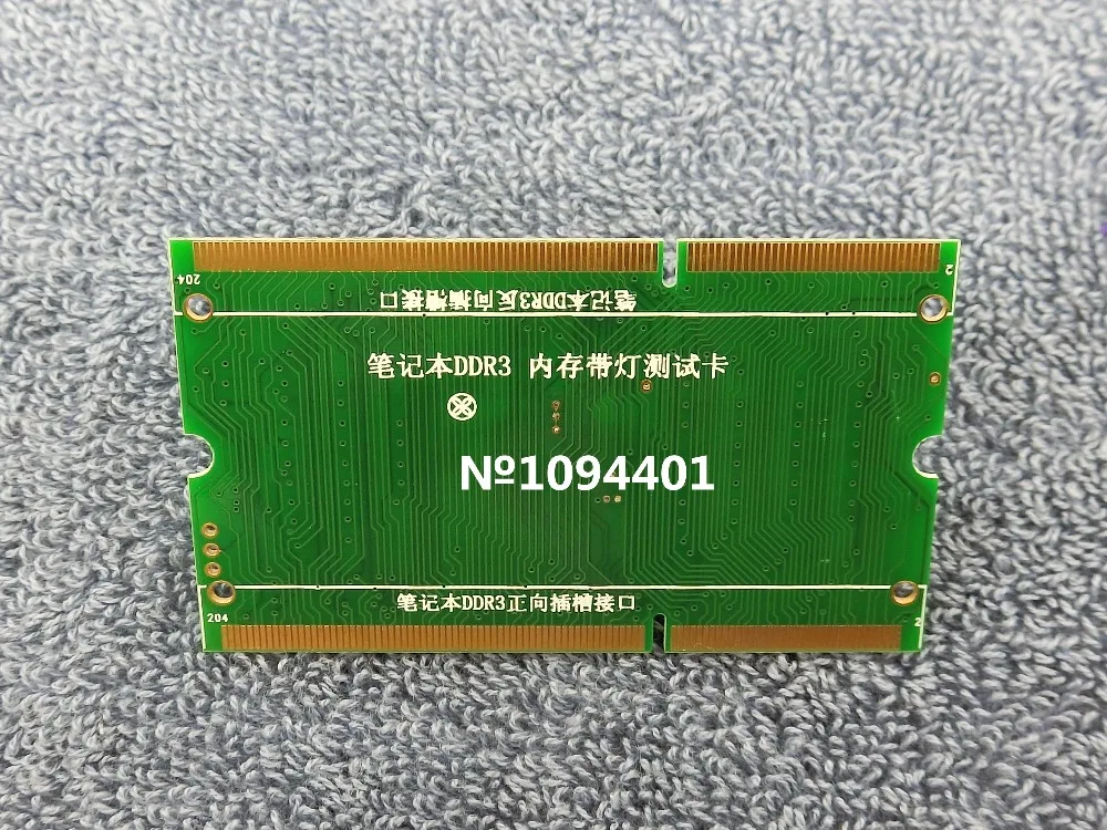 1 шт. * Новый Слот для памяти DDR3 карта-тестер ноутбука со светодиосветодиодный |