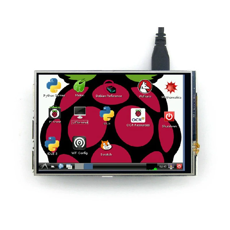 Raspberry Pi 3 сенсорный экран 5 дюймов TFT дисплей 480*320 ЖК-модуль монитор подходит для Model