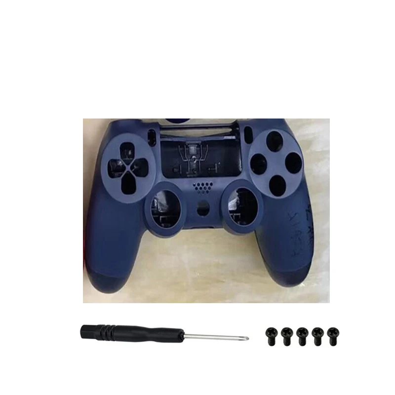PS4 Pro 4,0 корпус контроллера JDS 040 Сменный Чехол для sony Playstation 4 Pro Dualshock 4 Pro JDM-040 Gen 2th V2 - Цвет: Blue