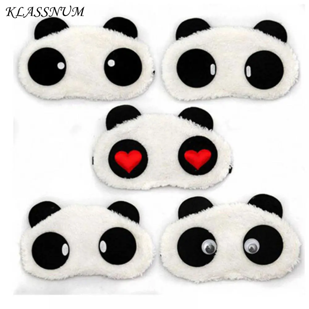 1 шт. Милая маска на глаза для сна в виде панды повязка путешествий помощь Прямая