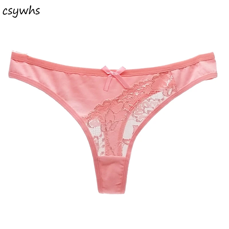 CSYWHS женское нижнее белье сексуальные кружевные стринги прозрачные трусики и с