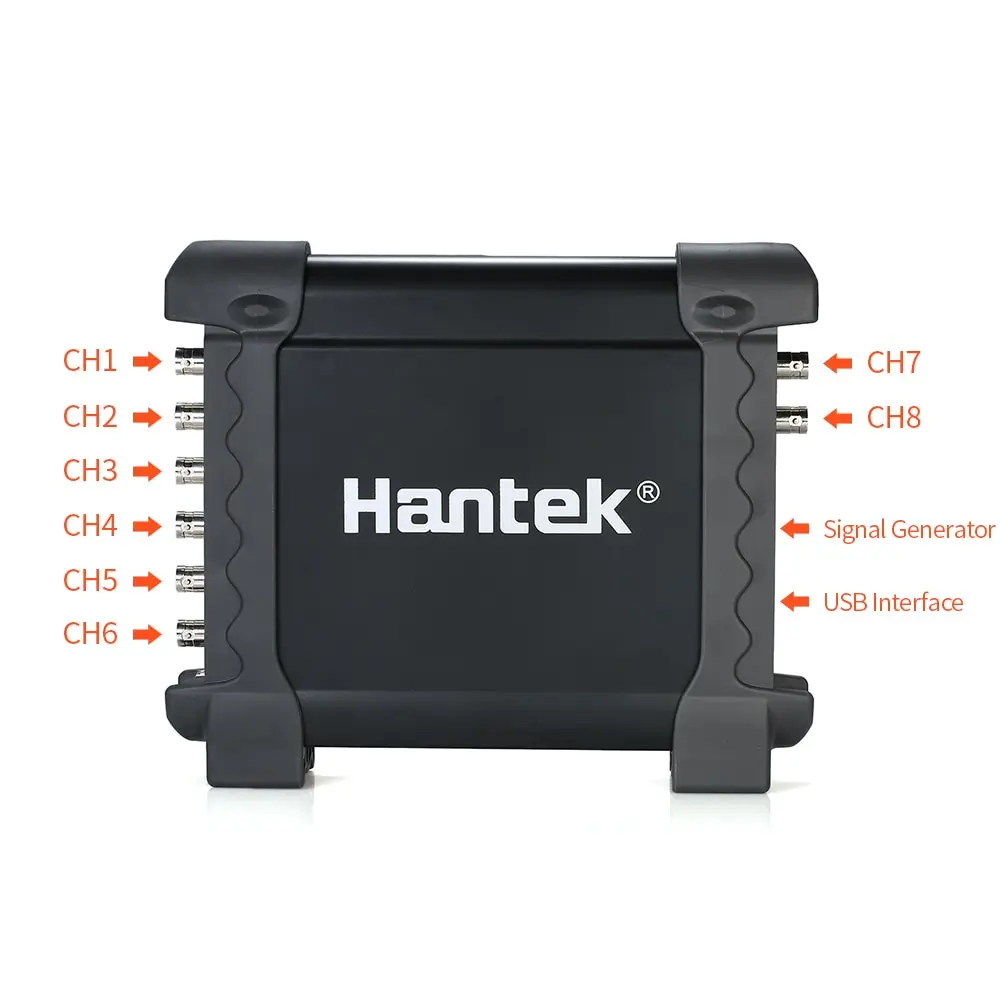 Hantek 1008C/1008A 8 каналов программируемый генератор автомобильный осциллограф