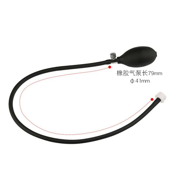 Надувная силиконовая Анальная пробка Анальный расширитель расширяющиеся