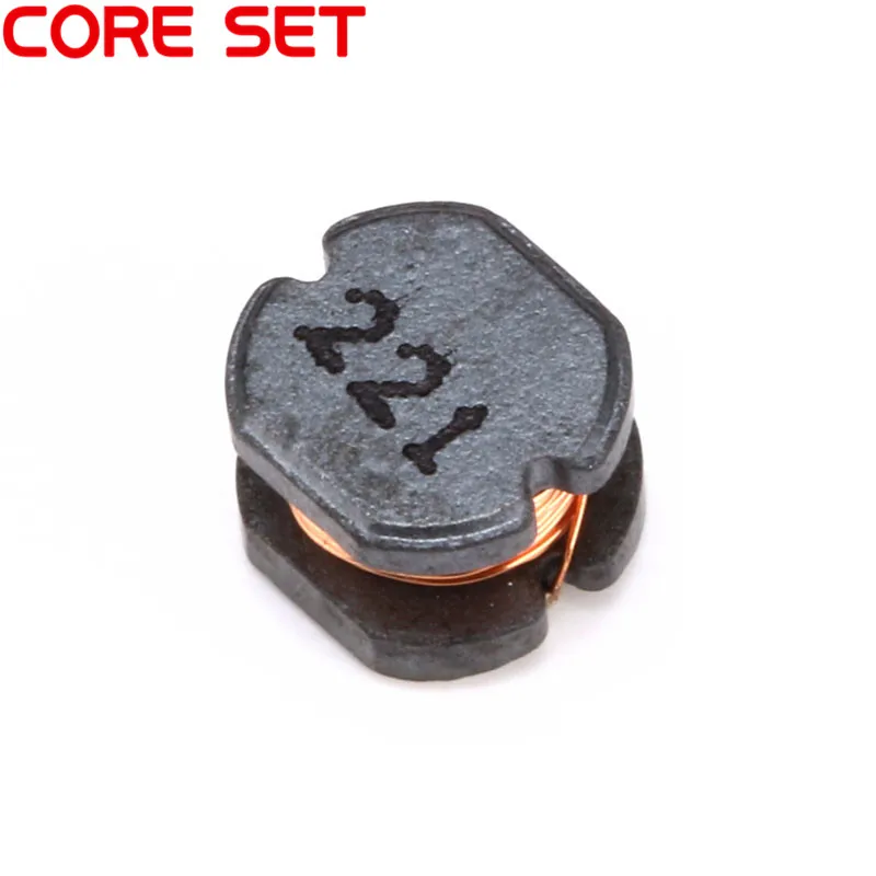 10 шт./лот CD32 220UH SMD силовой индуктор 221 0.4A чип индуктивность|power inductor|smd power inductor220uh