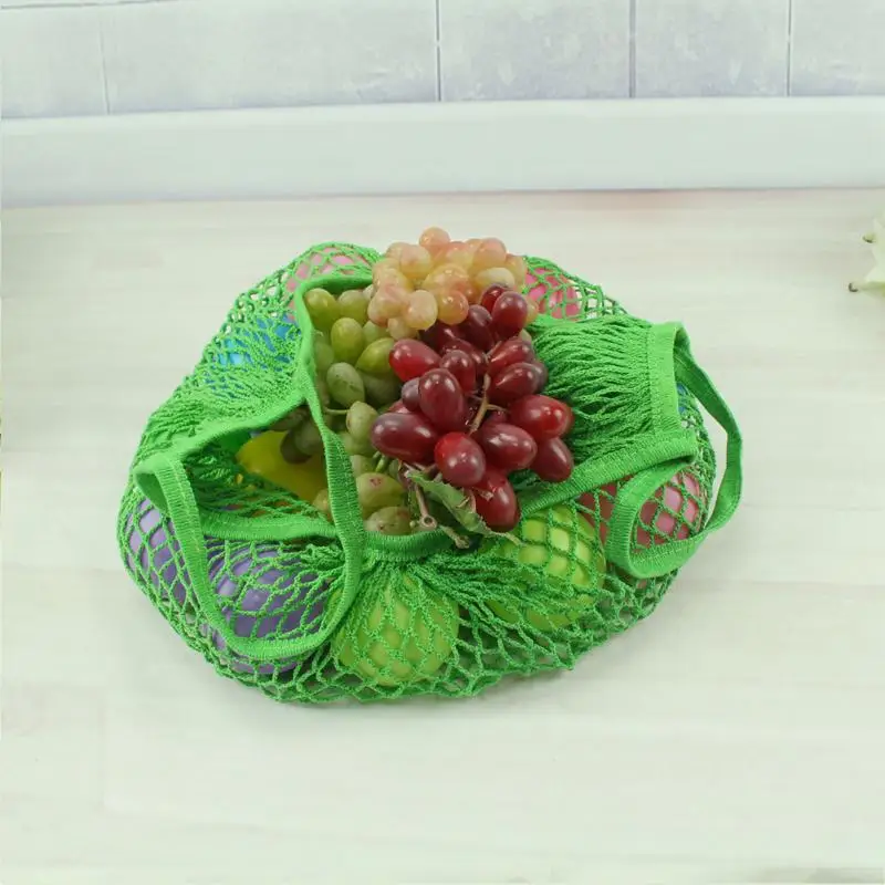 Сетчатая Сумка для покупок многоразовая сумка продуктов экологически чистые