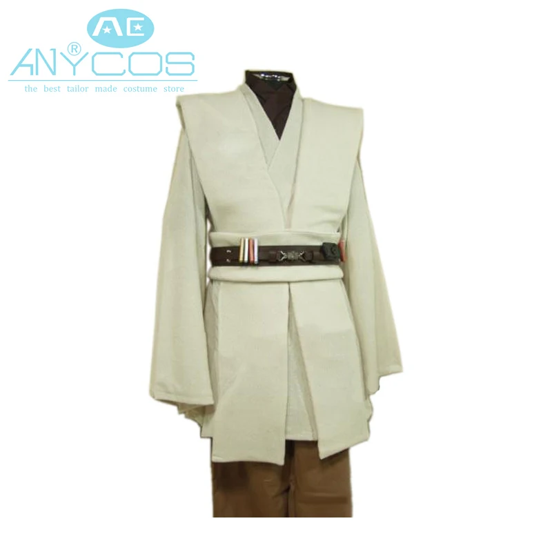 Костюм для косплея из фильма Звезда Wa Kenobi форма джедая туника наряд плащ халат