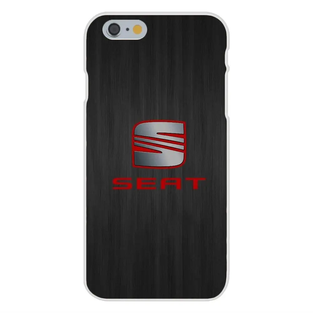 Seat Logo для Apple IPhone X XS Max XR 4 4s 5 5C 5S SE 6 6 S 7 8 Plus Ультратонкий чехол для телефона с мультяшным рисунком