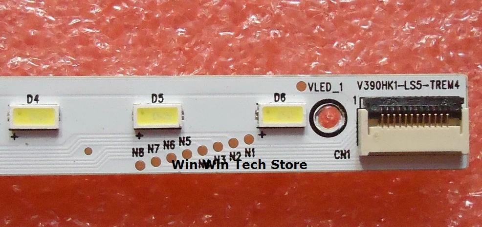 TH-L39EM58c LE39A720 L390H1-1EA 4AD074762 Светодиодная лента V390HK1-LS5-TREM4 1 шт. = 495 мм 48LED | Лампы и