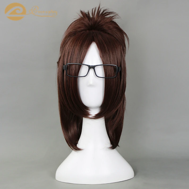 Атака Титанов Shingeki no Kyojin Hanji Zoe косплей только парик из средних волос mp000771|attack