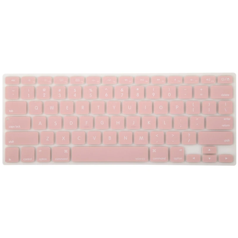 Силиконовая Защитная крышка для клавиатуры MOSISO MacBook Air 13 11 Pro Retina 15