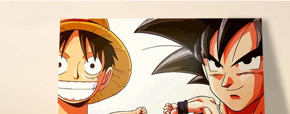 Картины по номерам на холсте Цифровой краски по номерам Dragon Ball модульная живописи Япония Стиль мультфильм картины маслом по номерам подарок для детей