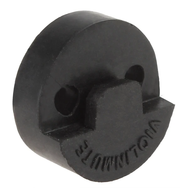 Practical Acoustic Round Black Rubber Violin Mute | Спорт и развлечения