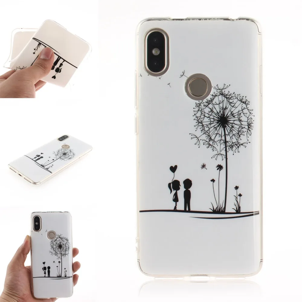 Panda Tiger Owl Girl Fitted Case for Xiaomi Redmi S2 Y2 4A 4X 5S Plus Mi A1 A2 5X 6X funda Cover Etui Hoesjes |