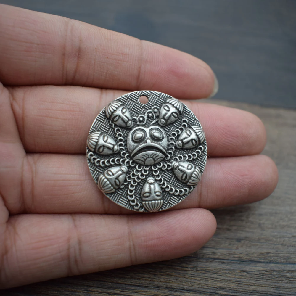 12 шт Ogma медальон круглый кулон ожерелья санлан|pendant necklace|round pendantround necklace |