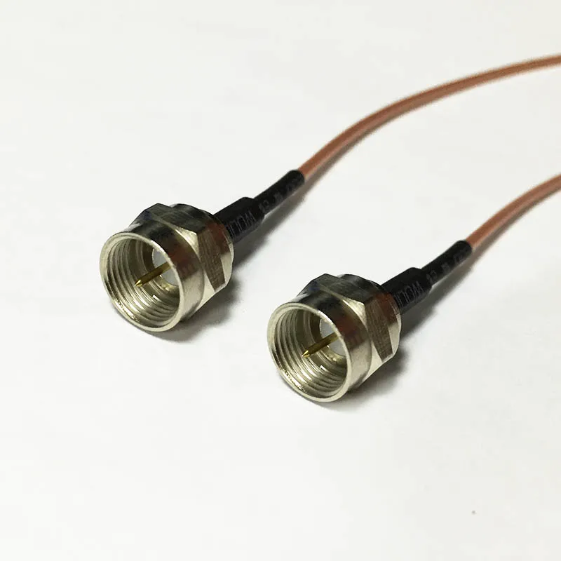 Новый F Штекерный соединитель RG178 КОАКСИАЛЬНЫЙ КАБЕЛЬ 15 см 6 &quotадаптер RF Pigtail|connector
