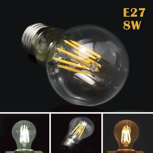 С регулируемой яркостью B22 E27 E12 E14 2W 4W 6W 8W СВЕТОДИОДНЫЙ Эдисон Ретро лампы