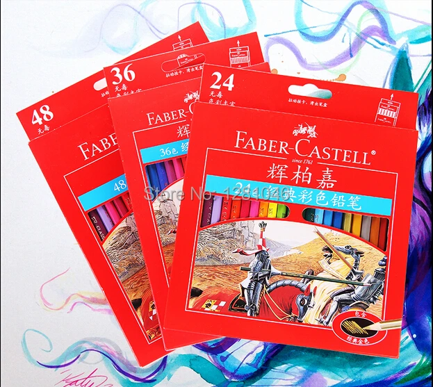 Цветные карандаши LifeMaster Faber castell 12/24/36/48 классические бриллиантовые