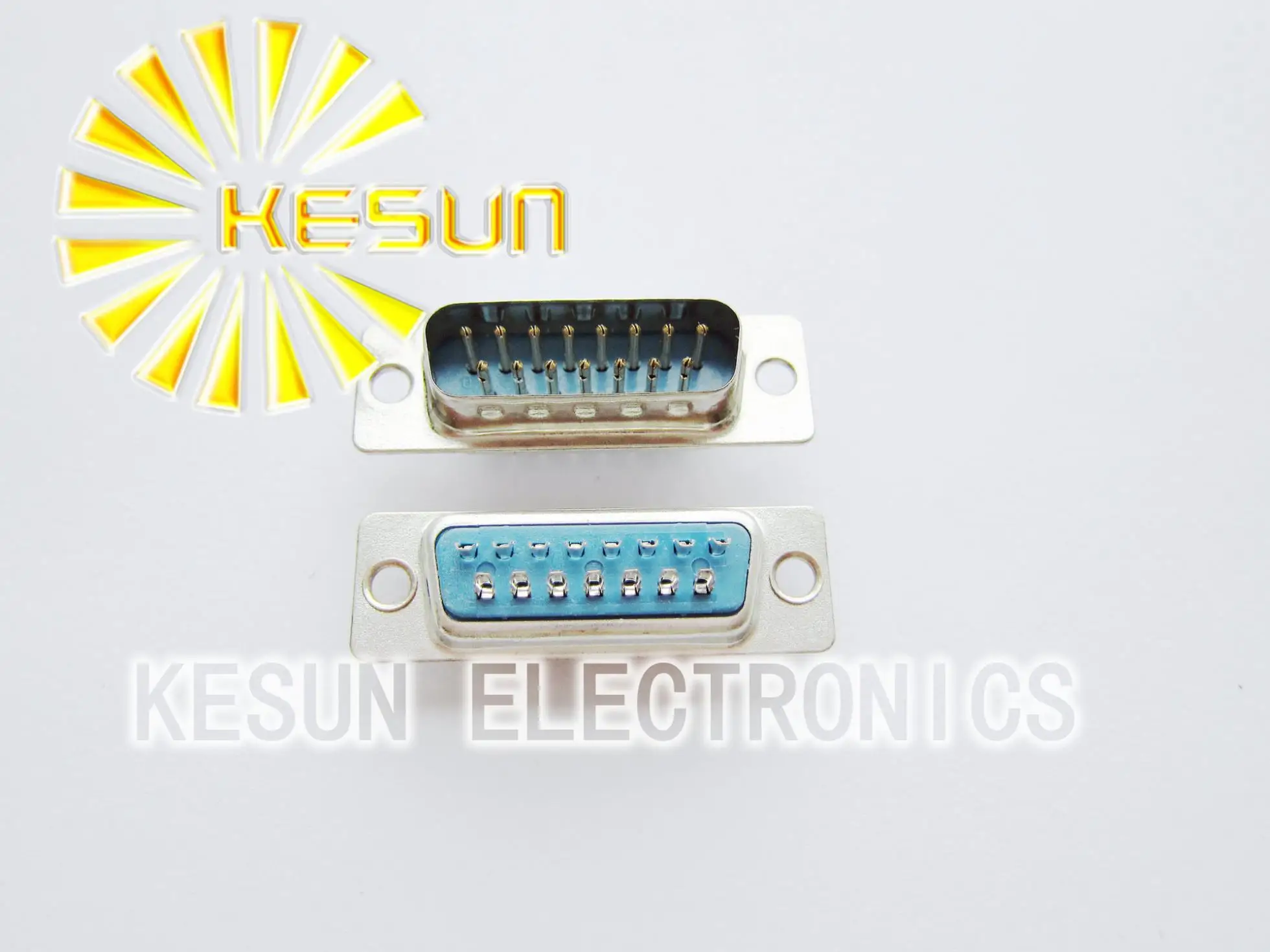 100 шт./лот DB15 DB 15P 15Pin разъем для припоя|db connector|connectors db15connector male |
