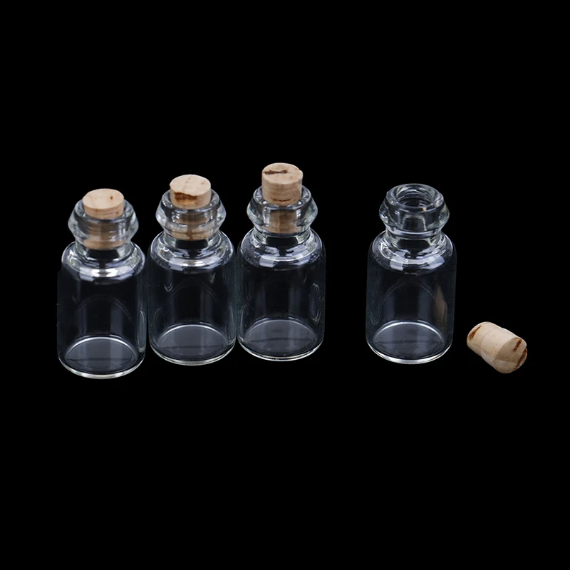 1:12 весы 4 шт DIY части стеклянные прозрачные minature пустые бутылки кукольный домик