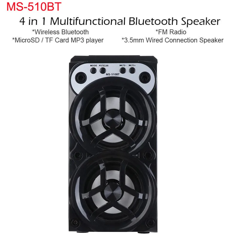Многофункциональный Bluetooth Красочный Светодиодный светильник беспроводной динамик портативный напольный динамик супер бас с USB/TF/AUX/FM 30A21