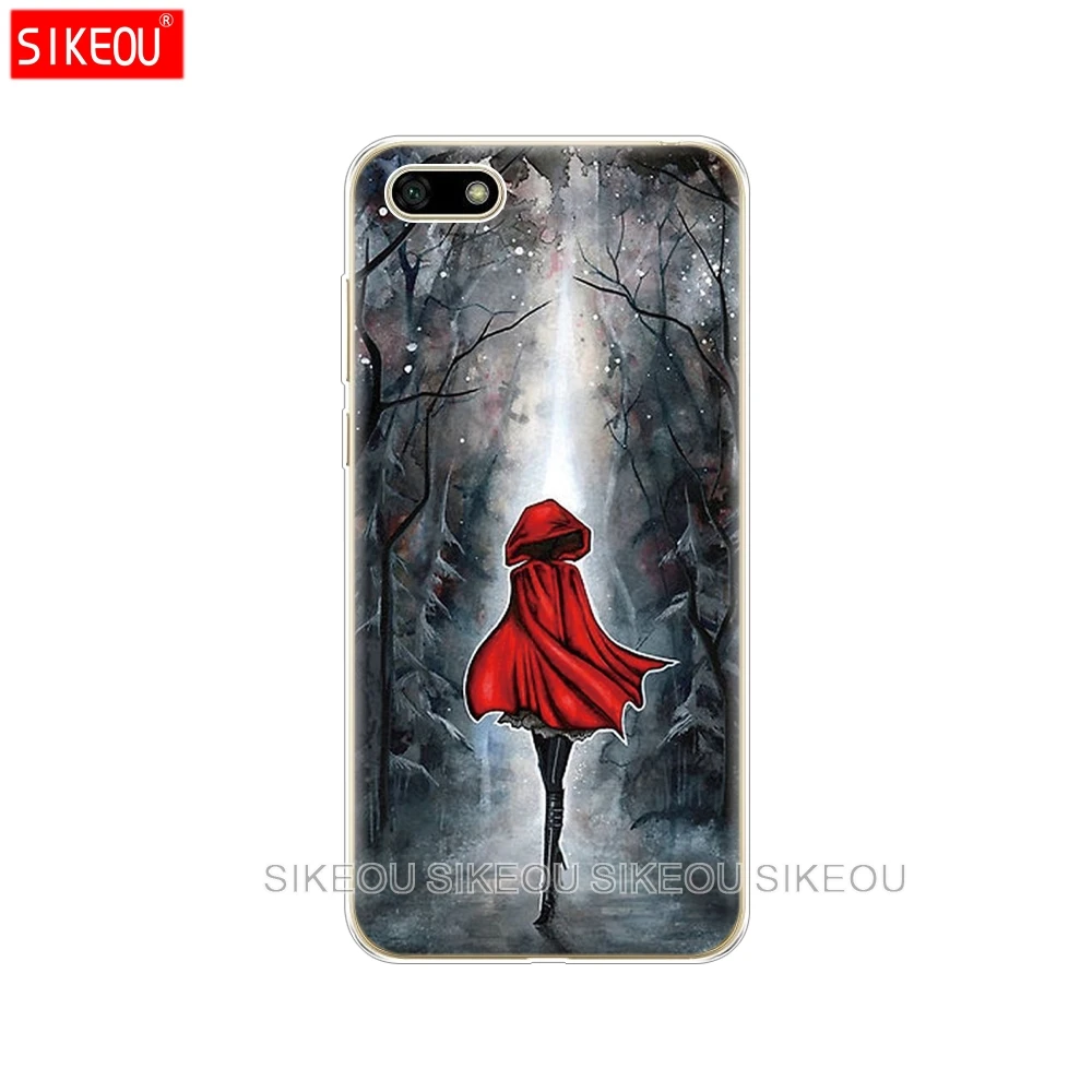 For Huawei Honor 7S 5.45" Case Huawei 7S Cover Soft TPU Various Coque Honor 7S 7 S Phone Case Fundas For Huawei Honor7S - Цвет: 10480
