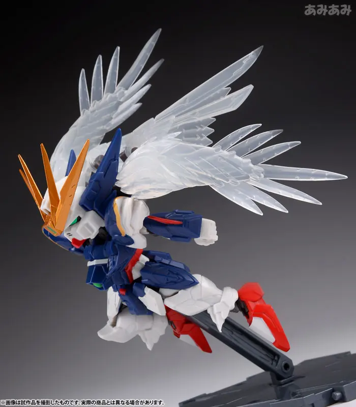 Оригинальная BANDAI Tamashii стиль NXEDGE NX 0006 экшн фигурка Wing Gundam Zero (EW Ver.)|action figure|gundam zerogundam