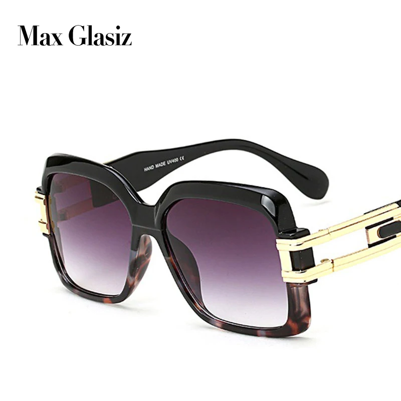 Women Unique Square Sunglasses Oversize Vintage Frames Shades Men Fashion High Quality Gradient Lens Eyeglasse Female UV400 | Аксессуары