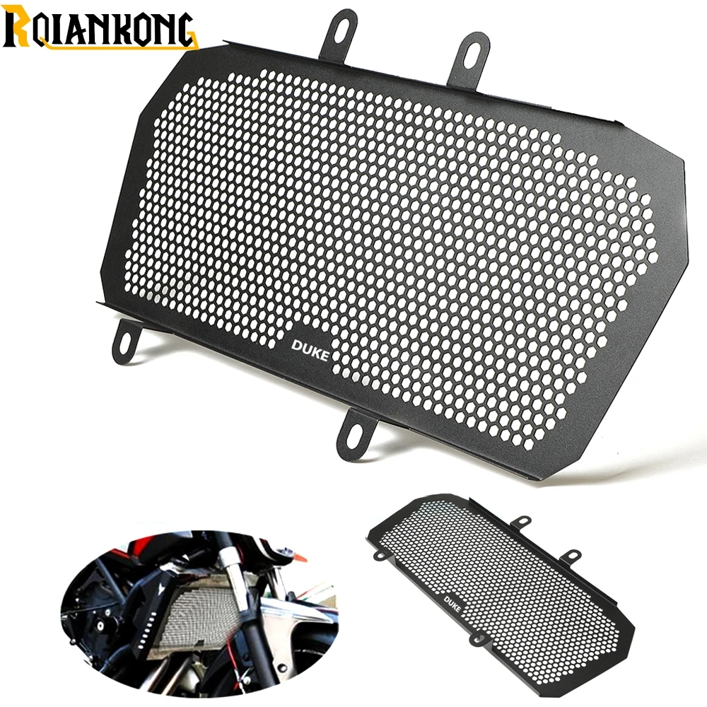

Motorcycle Radiator Guard Protector Grille Grill Cover For 200 390 all year
