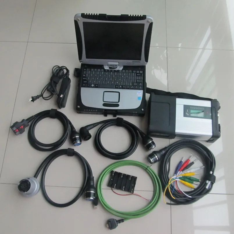 MB SD Connect Compact 5 V2021.06 + для ноутбука Panasonic CF19 4G RAM Toughbook Star C5 диагностический интерфейс