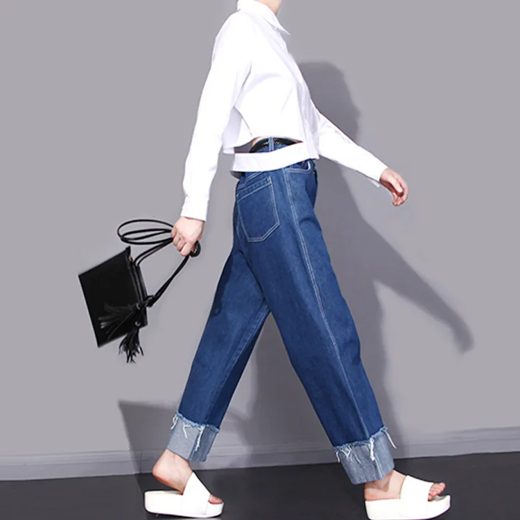 Almoda 2015 Loose Jeans Women Retro 