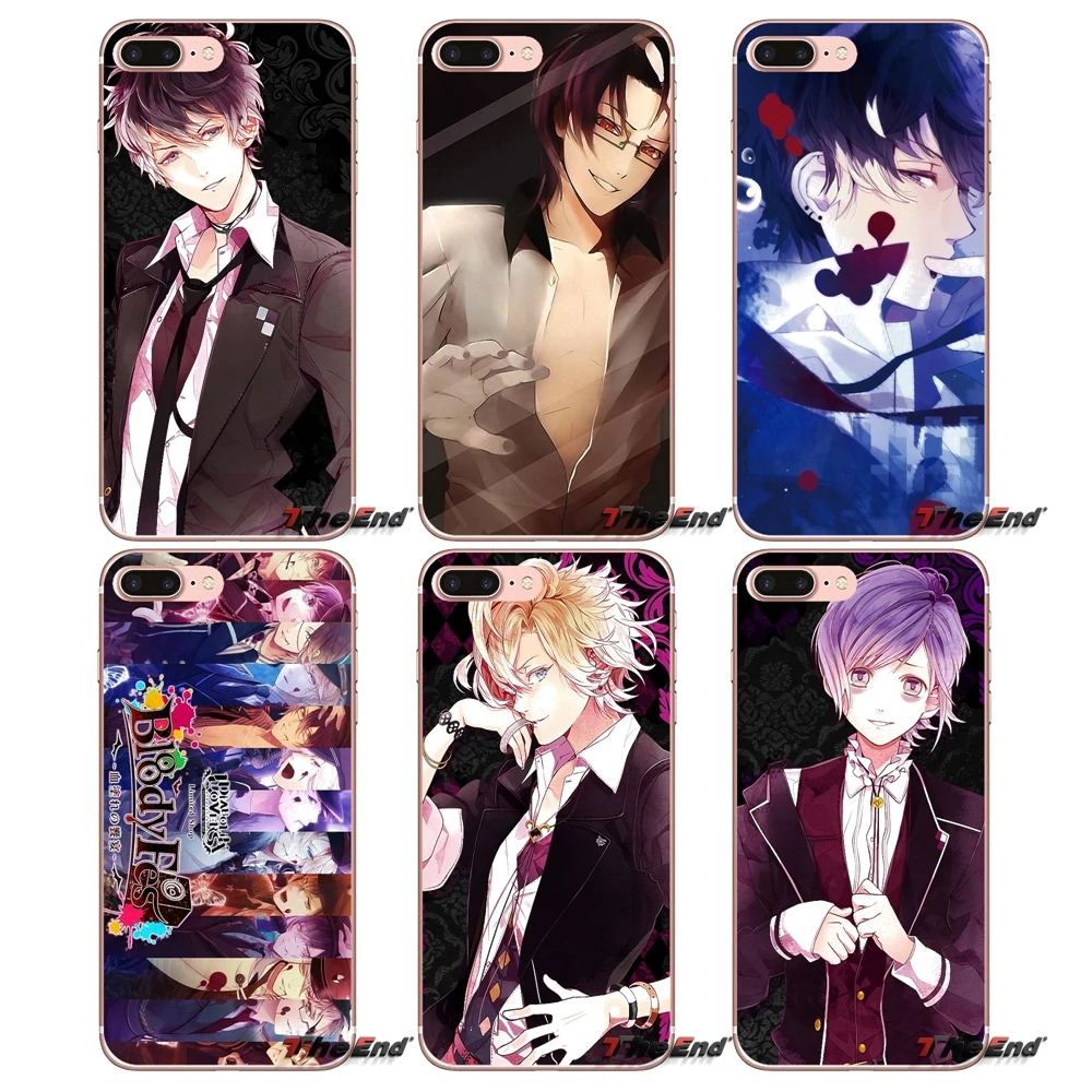 Для Huawei G7 G8 Ascend P7 P8 P9 Lite Honor 4C 5X 5C 6X Mate 7 8 9 Y3 Y5 Y6 II Pro Diabolik Lovers Japan чехол для телефона