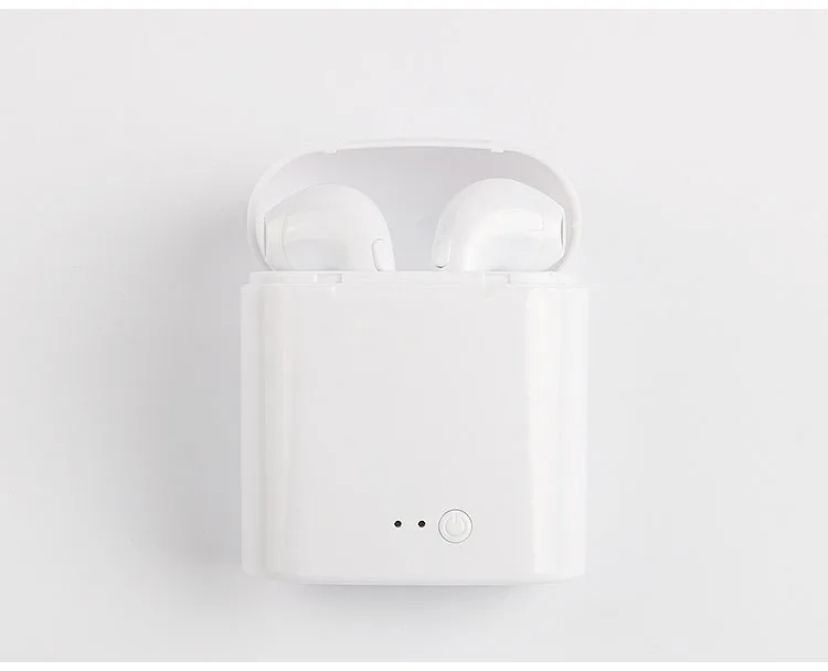 Мини вкладыши Bluetooth одиночный Heatset с микрофоном зарядная коробка для всех