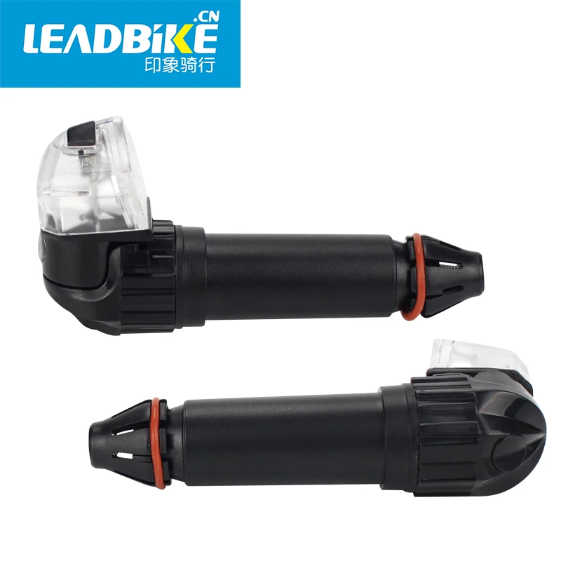 LEADBIKE велосипедный руль светодиодный светильник s торцевой штекер легкие захваты