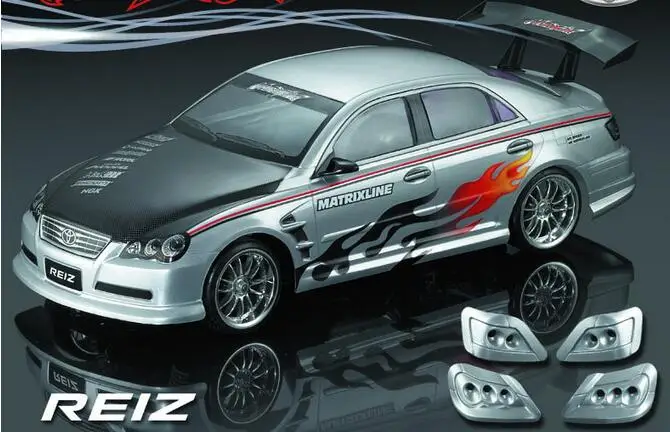 Прозрачный корпус для Toyota AE86 1/10 PC TAMIYA YOMOHO HB Mugen Serpert Team C Redcat VRX HSP Hobao LOSI FS HPI