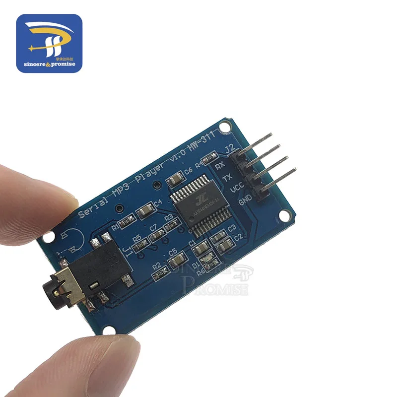 YX5300 UART TTL модуль последовательного управления MP3 музыкальный плеер с поддержкой