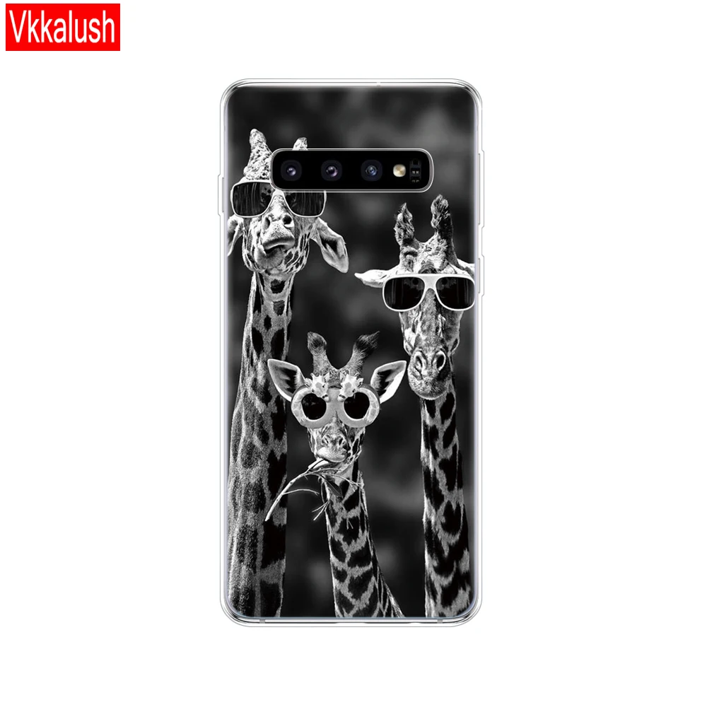 80155 Для samsung Galaxy S10 чехол S10 Plus чехол Забавный чехол из силикона и ТПУ для телефона S10 E чехол для samsung S10 Plus G975F S 10 SM-G973F - Цвет: 80155