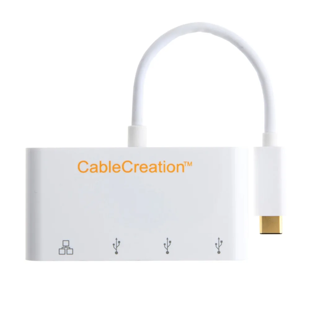 Кабель USB 3 1 C в порта s 0 концентратор + гигабитный Ethernet порт адаптер для нового Macbook