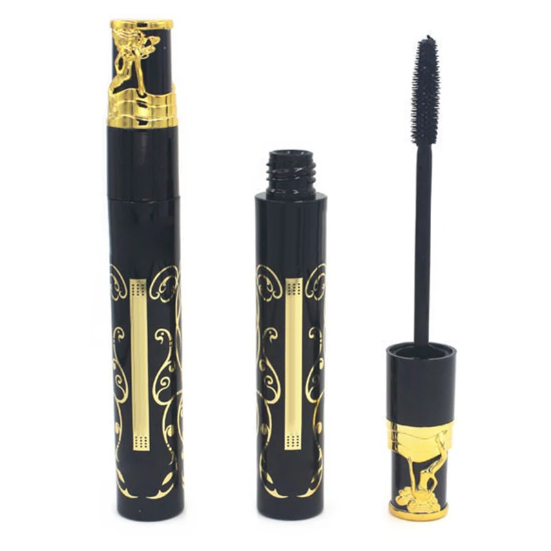 Горячая Mascaras Удлиняющая Толстая завивка долговечная Косметика портативная для