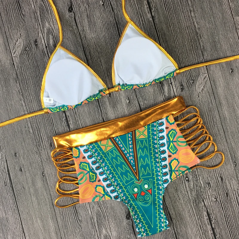 2017 сексуальное Бразильское бикини женский цветочный купальник одежда для