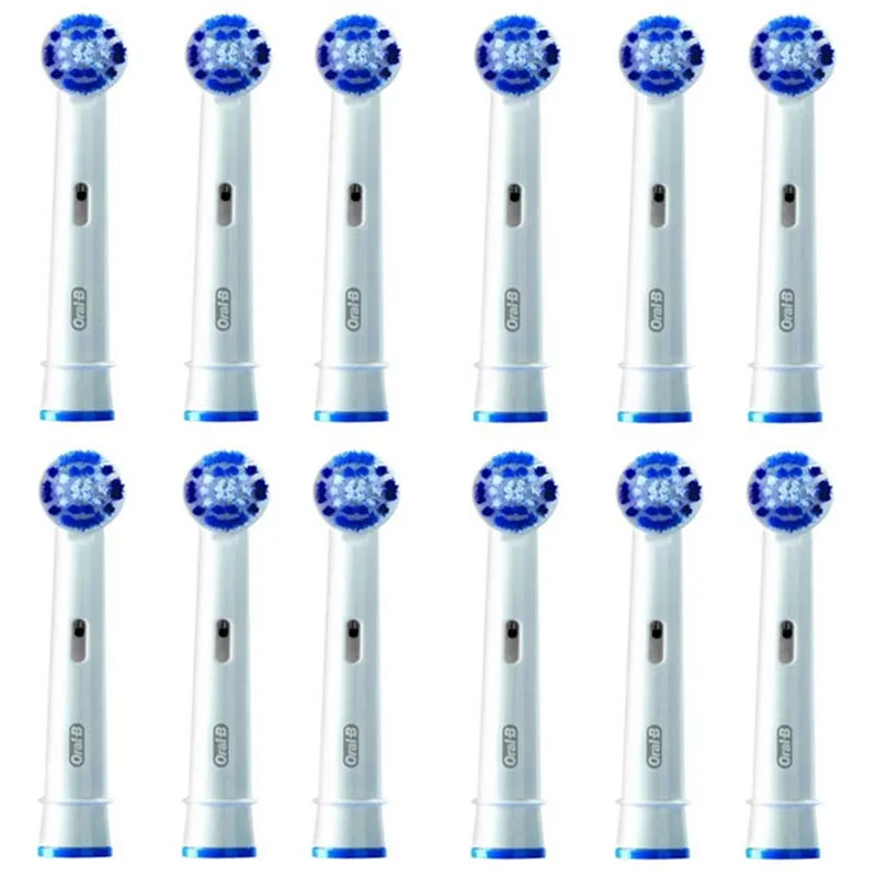 Сменные насадки для электрической зубной щетки Oral B 12 шт.|Насадки зубных щеток| |