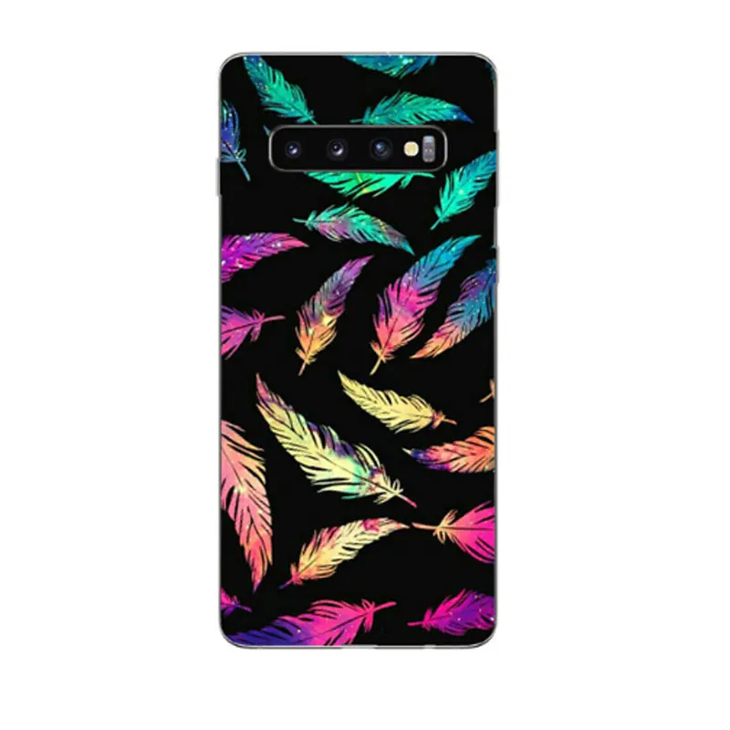 Чехол для samsung S10 Plus чехол для телефона S10E, силиконовая Мягкая задняя крышка из ТПУ для samsung Galaxy S10 S10Plus чехол корпус S10