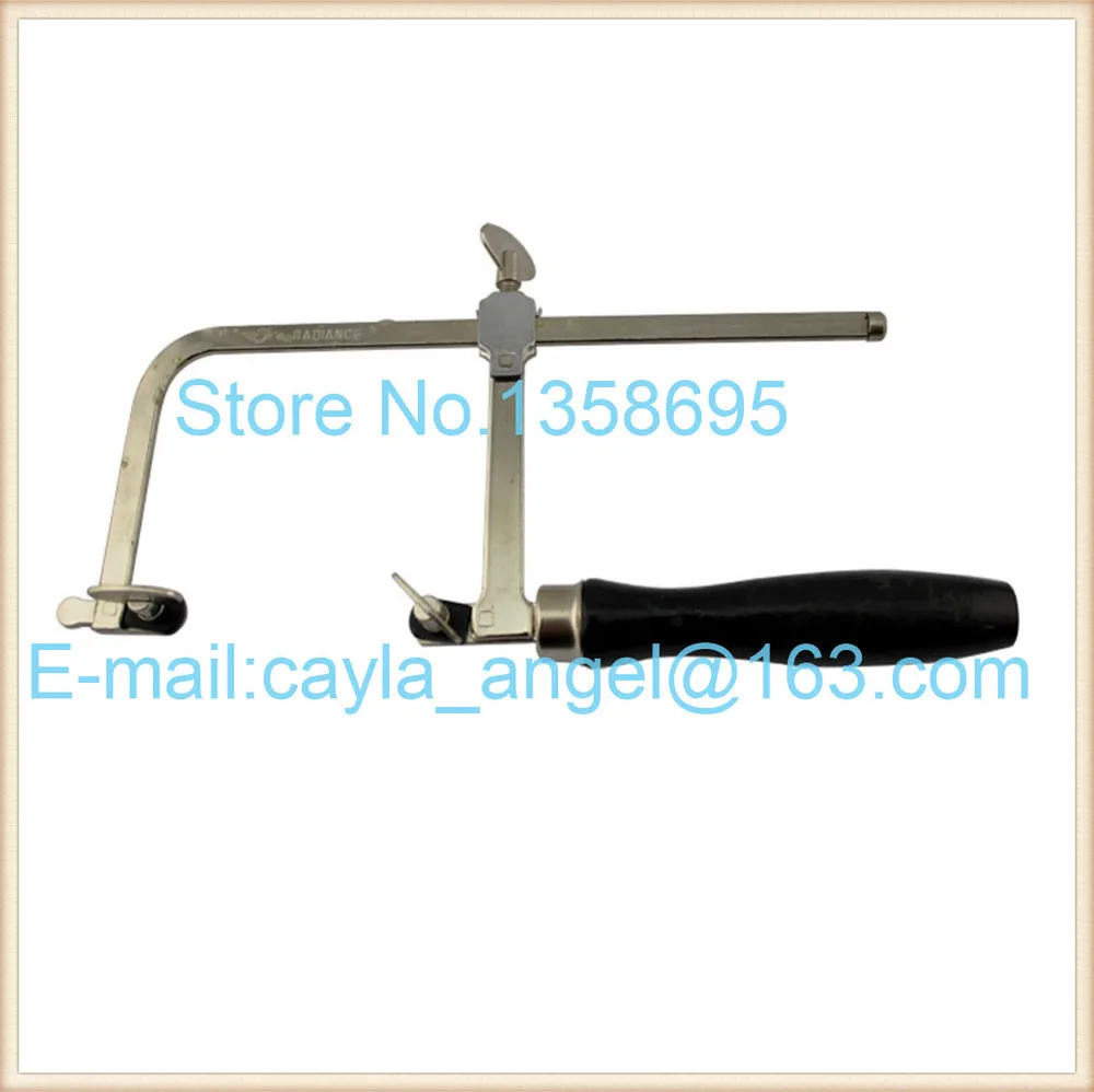 

Бесплатная доставка, высокое качество, черная ручка для мероприятий, пила с бантом, резка ювелирных изделий, ювелирные инструменты